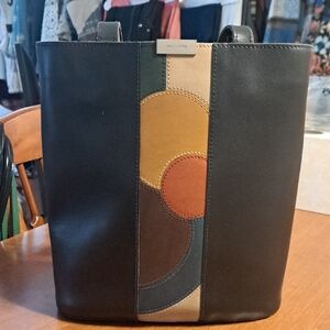 Paco Lobo Patchwork Leather Tote Bag New 220